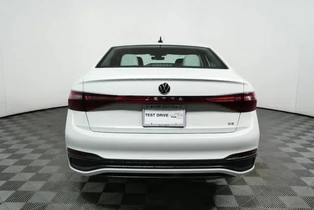 Certified Used 2025 Opal White Pearl Volkswagen SE image 23