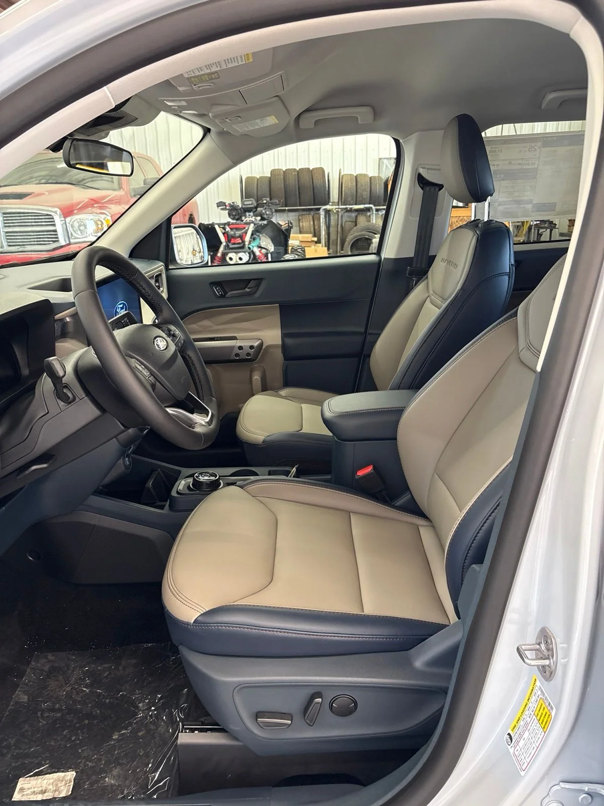 New 2026 Space White Metallic Ford Lariat® image 9