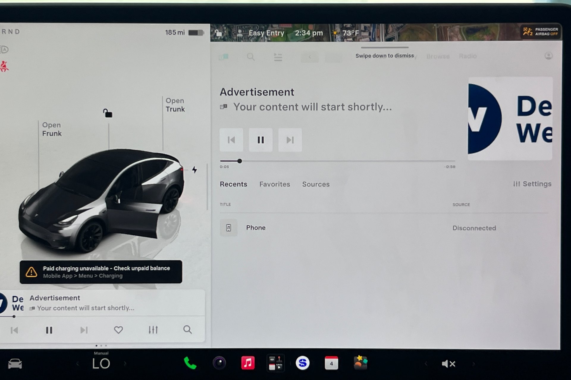 Used 2022 Deep Blue Metallic Tesla Long Range image 20