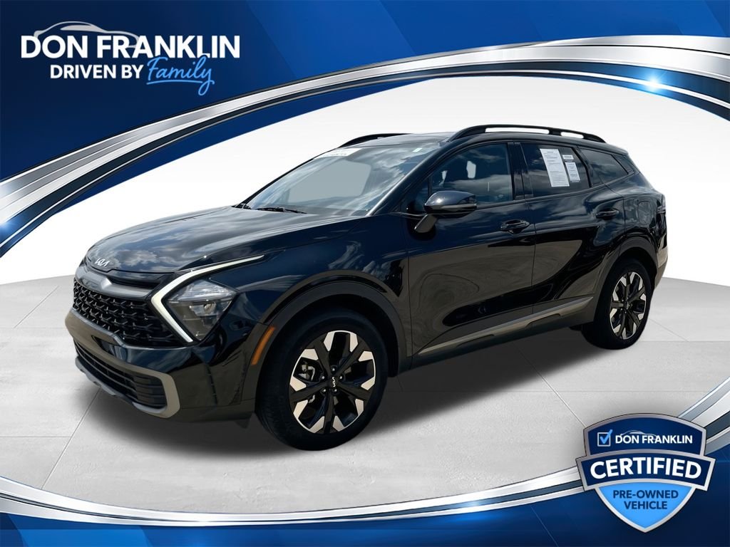 Used 2023 Black Kia X-Line image 1