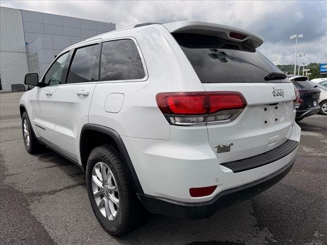 Used 2021 Bright White Clearcoat Jeep Laredo E image 10