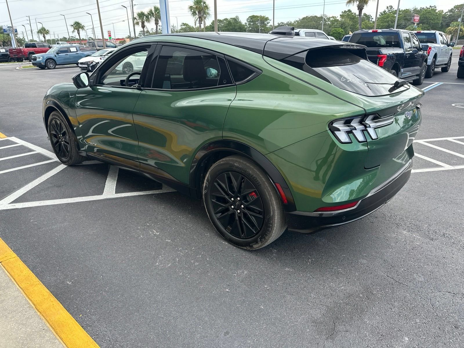 Used 2025 Green Metallic Ford Premium image 5