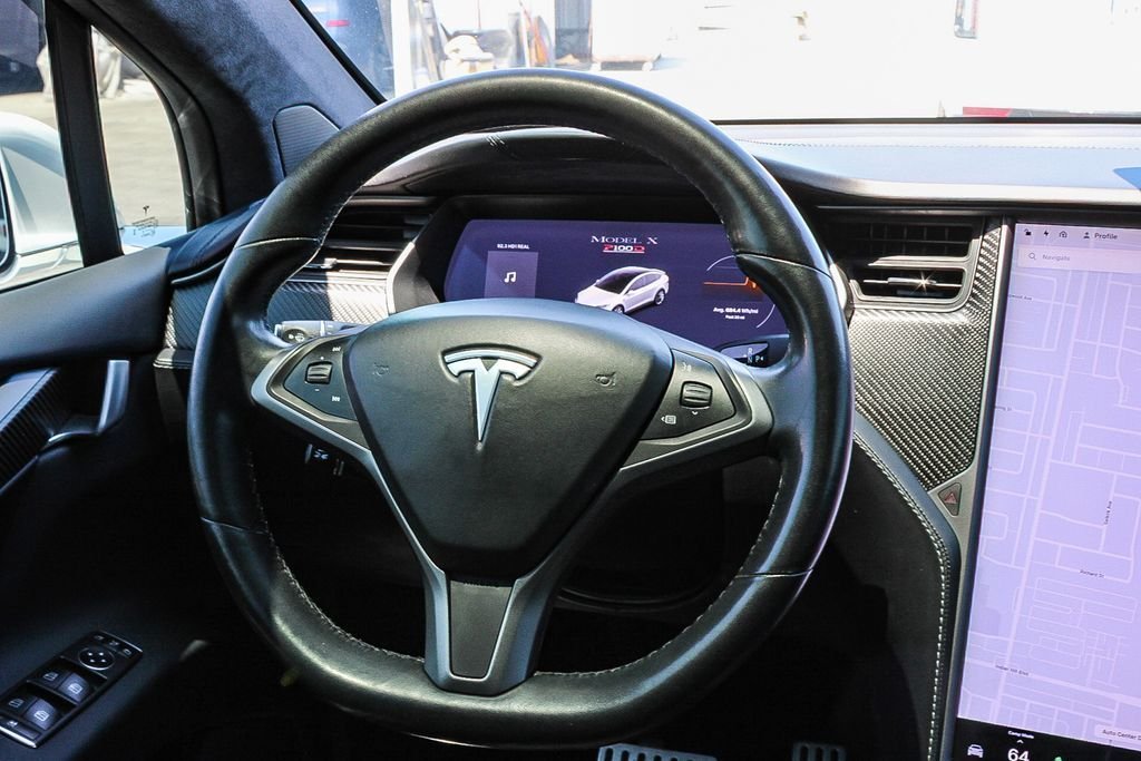 Used 2019 Pearl White Multi-Coat Tesla P100D image 16