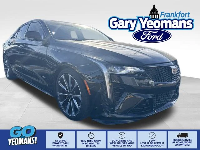 Used 2022 Black Cadillac V-Series image 1