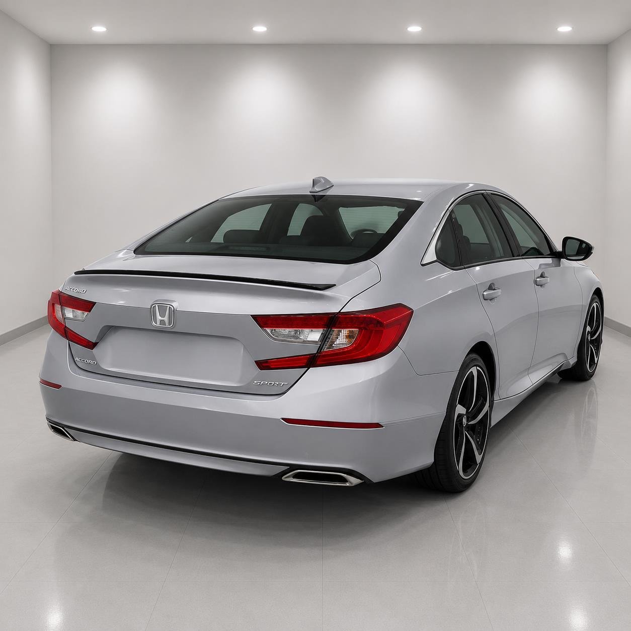 Used 2022 Lunar Silver Metallic Honda Sport image 3