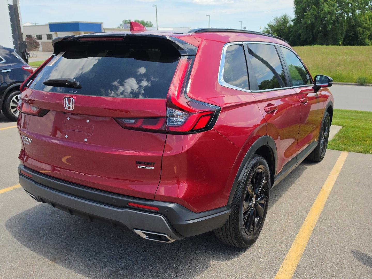 Used 2023 Radiant Red Metallic Honda Sport Touring image 3