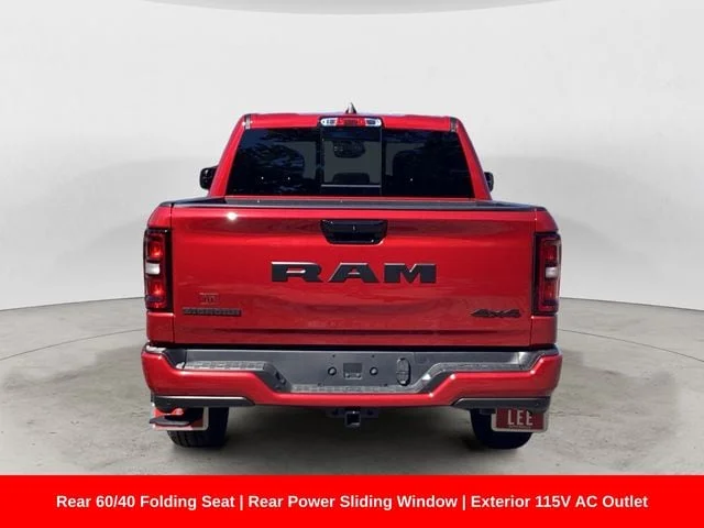 New 2026 Molten Red Ram BIG HORN CREW CAB 4X4 5