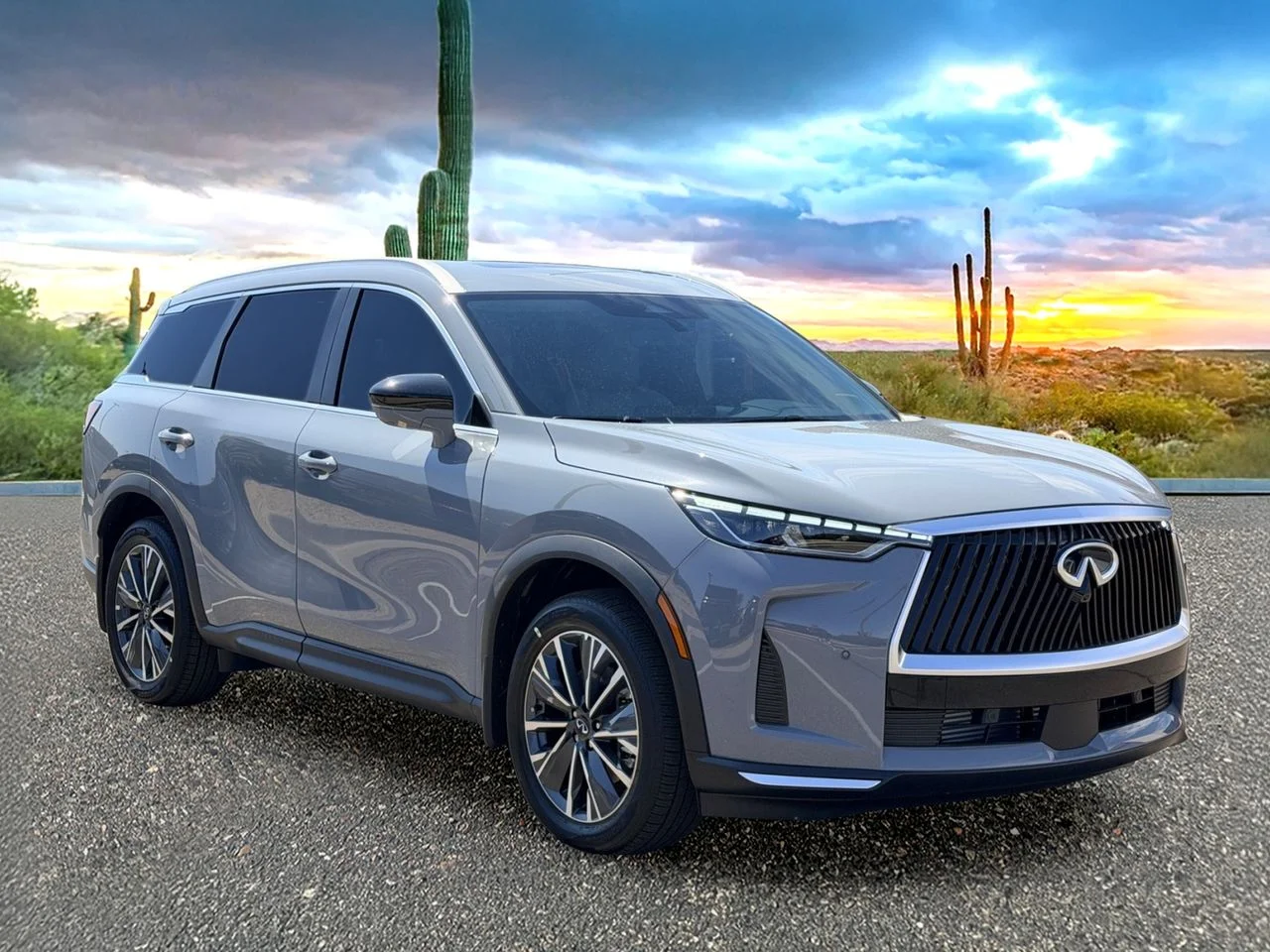 New 2027 HARBOR GRAY INFINITI Luxe FWD image 8