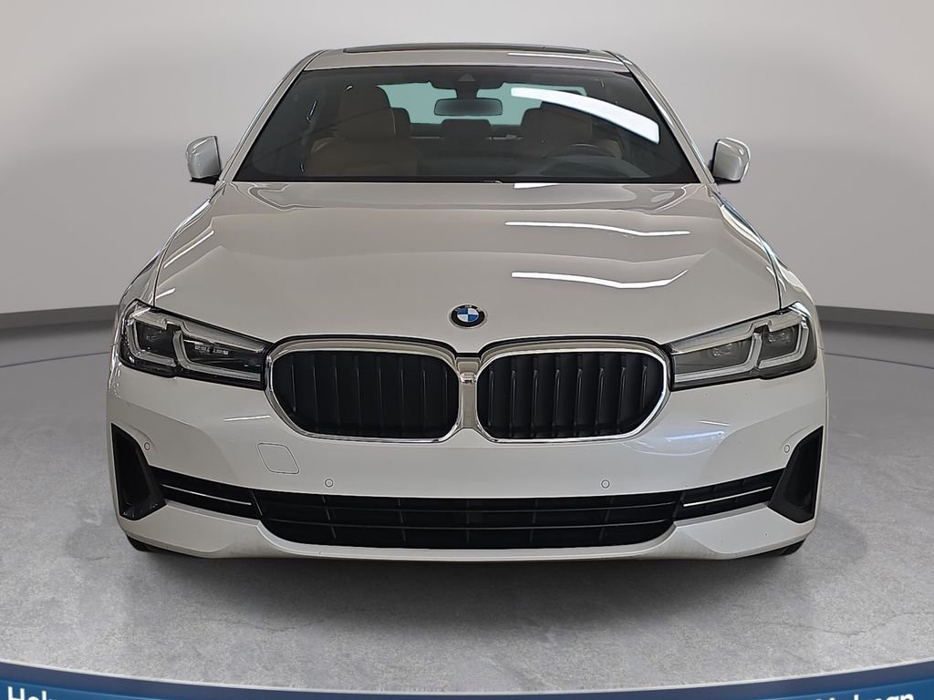 Certified Used 2023 Mineral White Metallic BMW 530i image 3