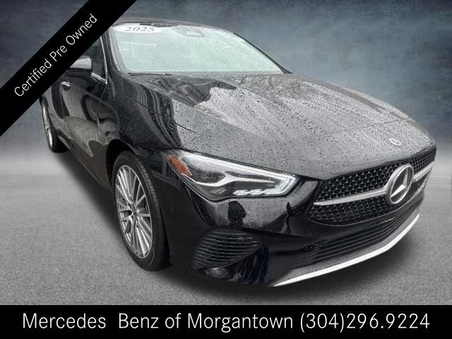 Certified Used 2025 Black Mercedes-Benz CLA 250 image 1