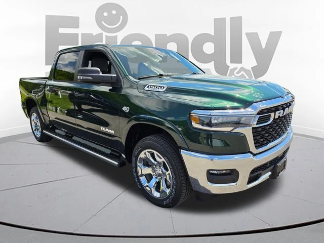 New 2026 Serrano-Green Metallic Exterior Paint RAM Big Horn/Lone Star image 3