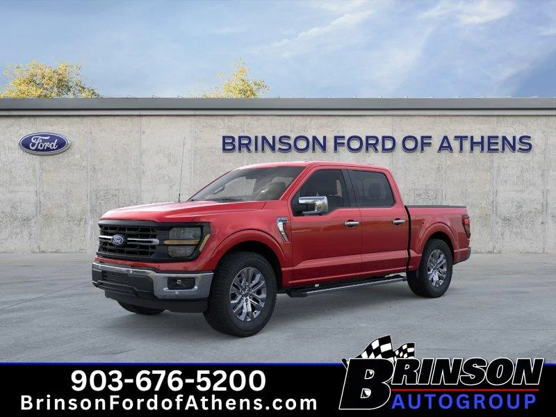 New 2026 Ruby Red Metallic Tinted Clearcoat Ford XLT image 1