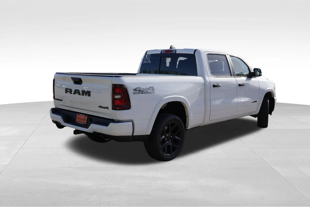 New 2026 Bright White Clear-Coat Exterior Paint RAM Laramie image 3