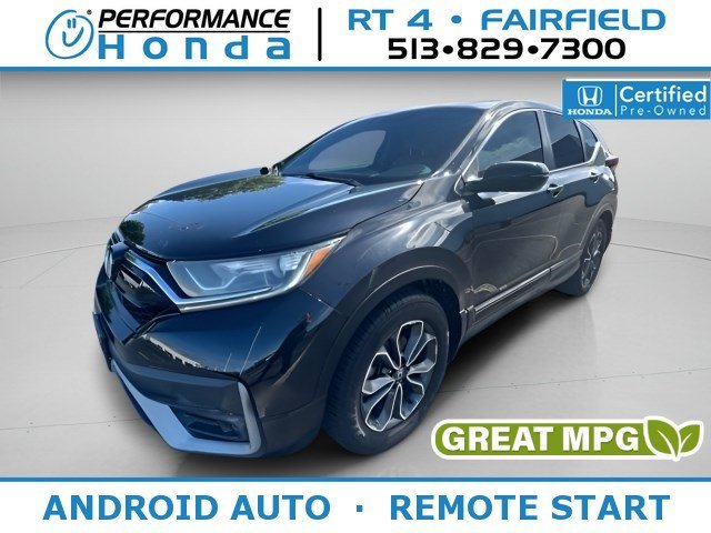 Certified Used 2020 Crystal Black Pearl Honda EX-L image 1