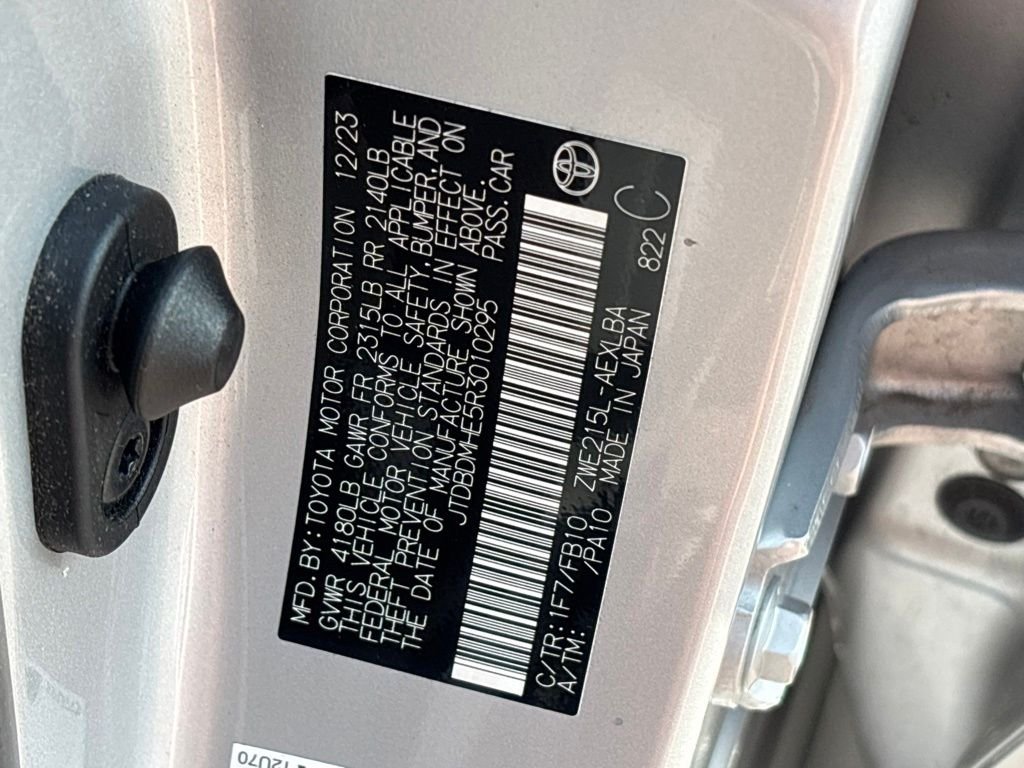 Used 2024 Silver Toyota LE image 19