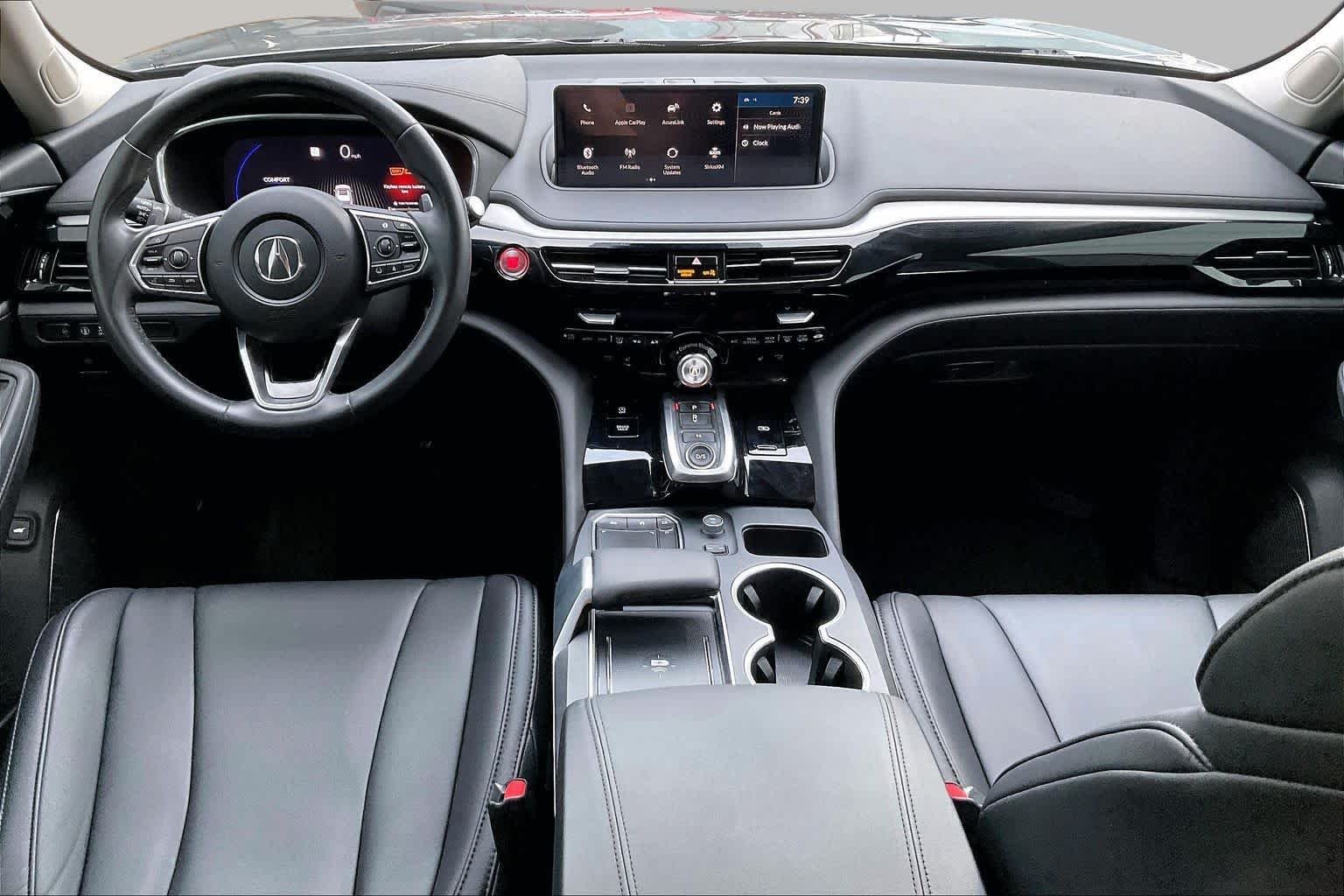 Used 2024 Liquid Carbon Metallic Acura  image 13