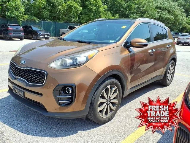 Used 2017 Brown Kia EX image 1