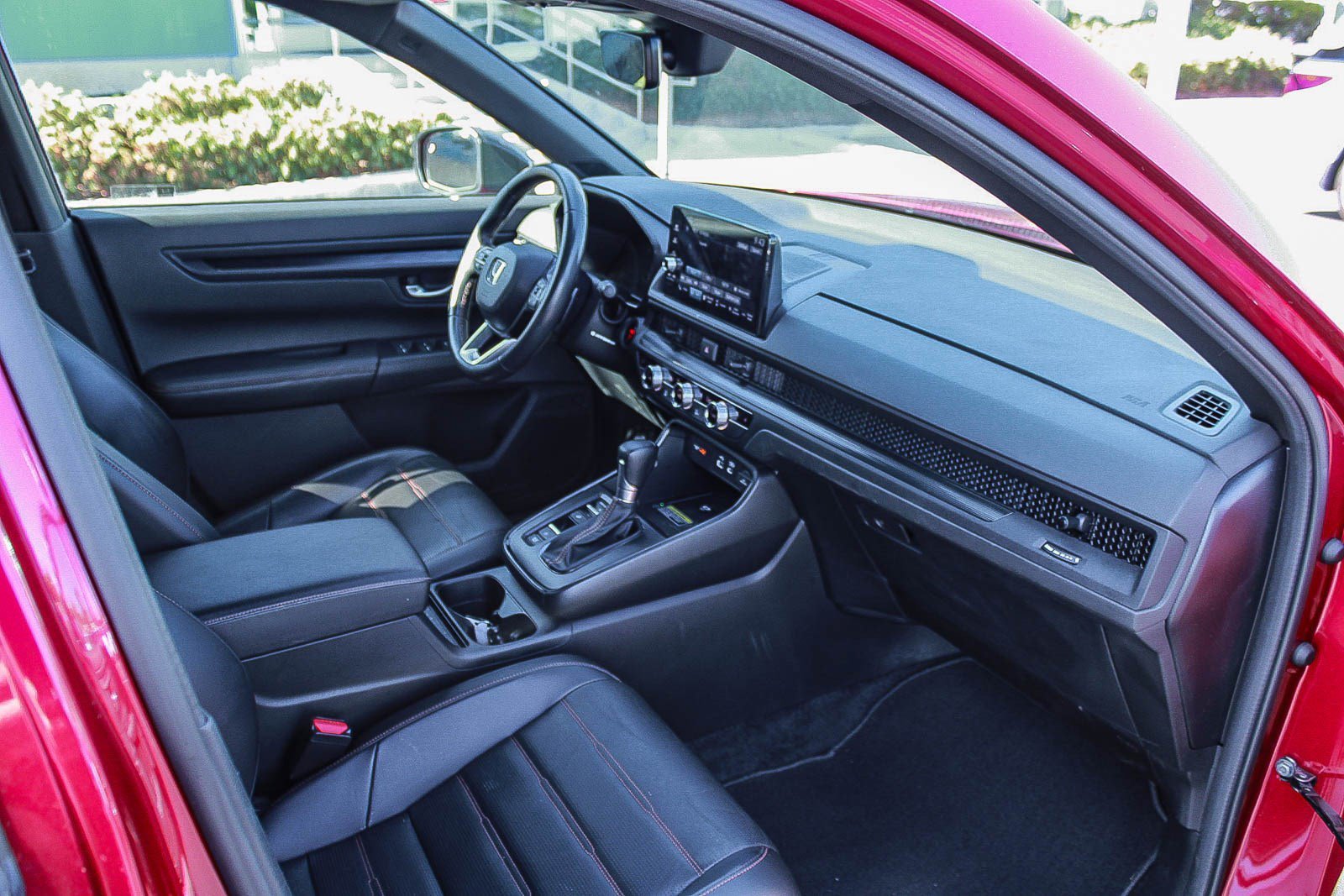 Certified Used 2025 Radiant Red Metallic Honda HYBRID AWD SPORT-L image 45