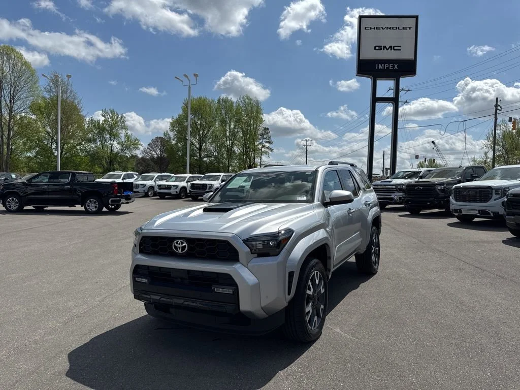 Silver 2025 Toyota 4Runner TRD Sport Premium 4WD SUV / Crossover Four-Wheel Drive