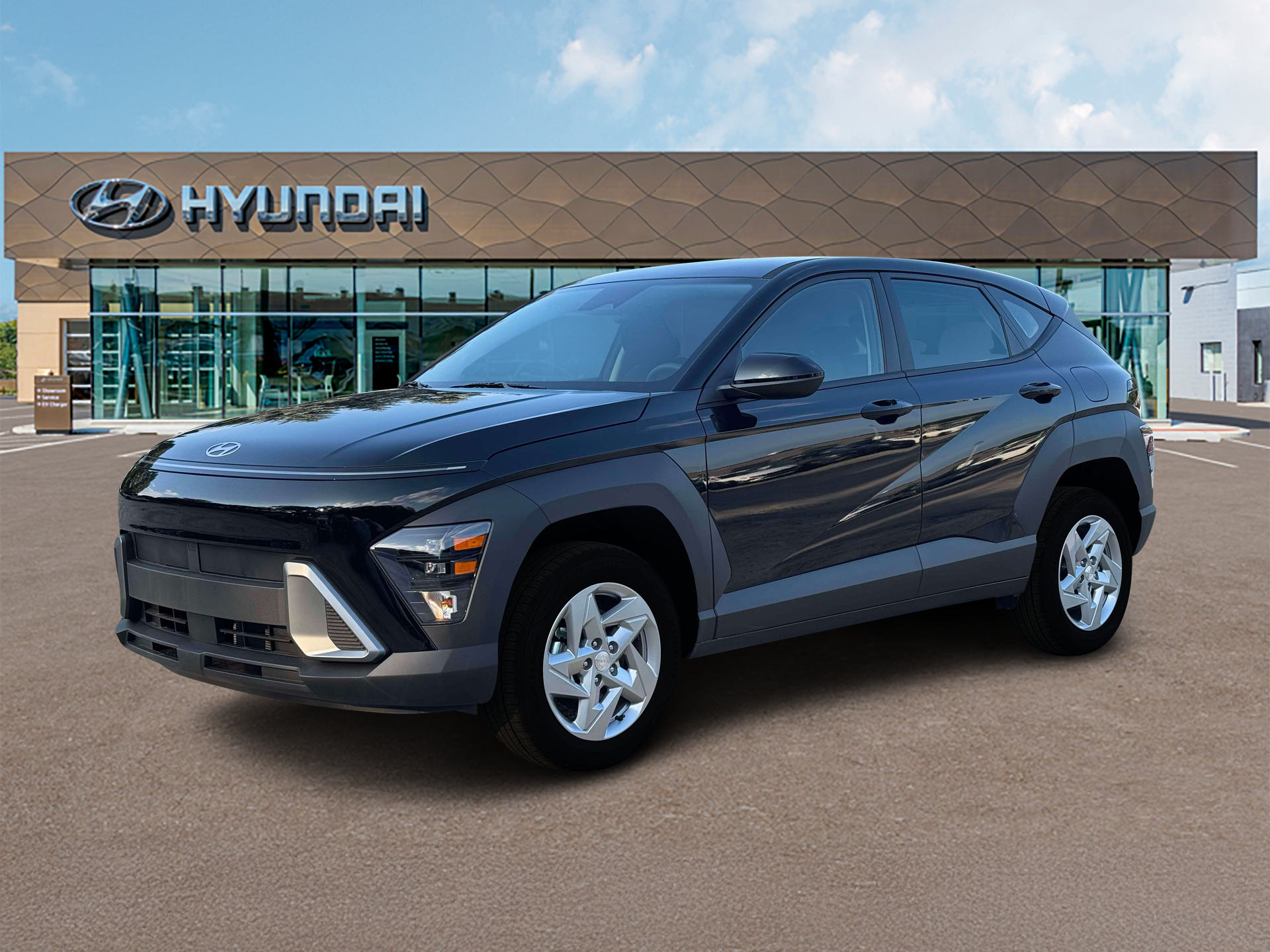 New 2027 Black Hyundai SE AWD image 2