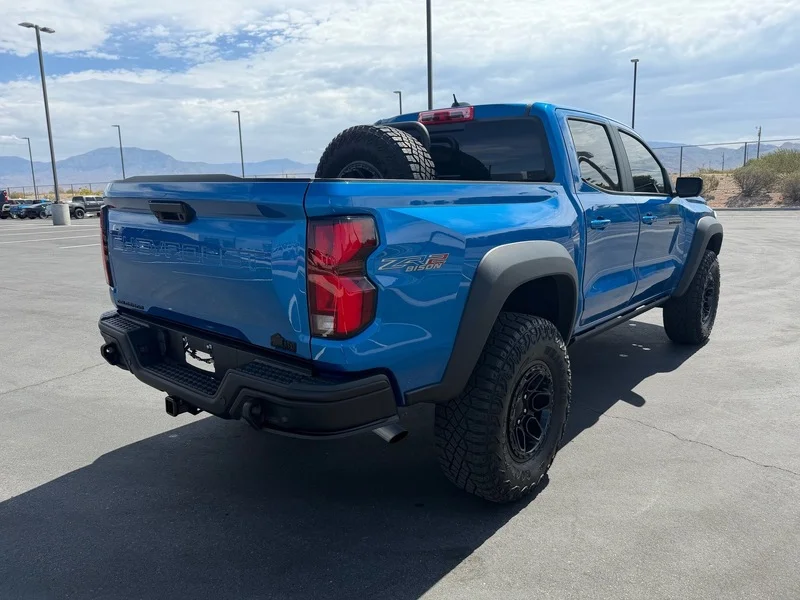 Used 2024 Glacier Blue Metallic Chevrolet ZR2 image 3