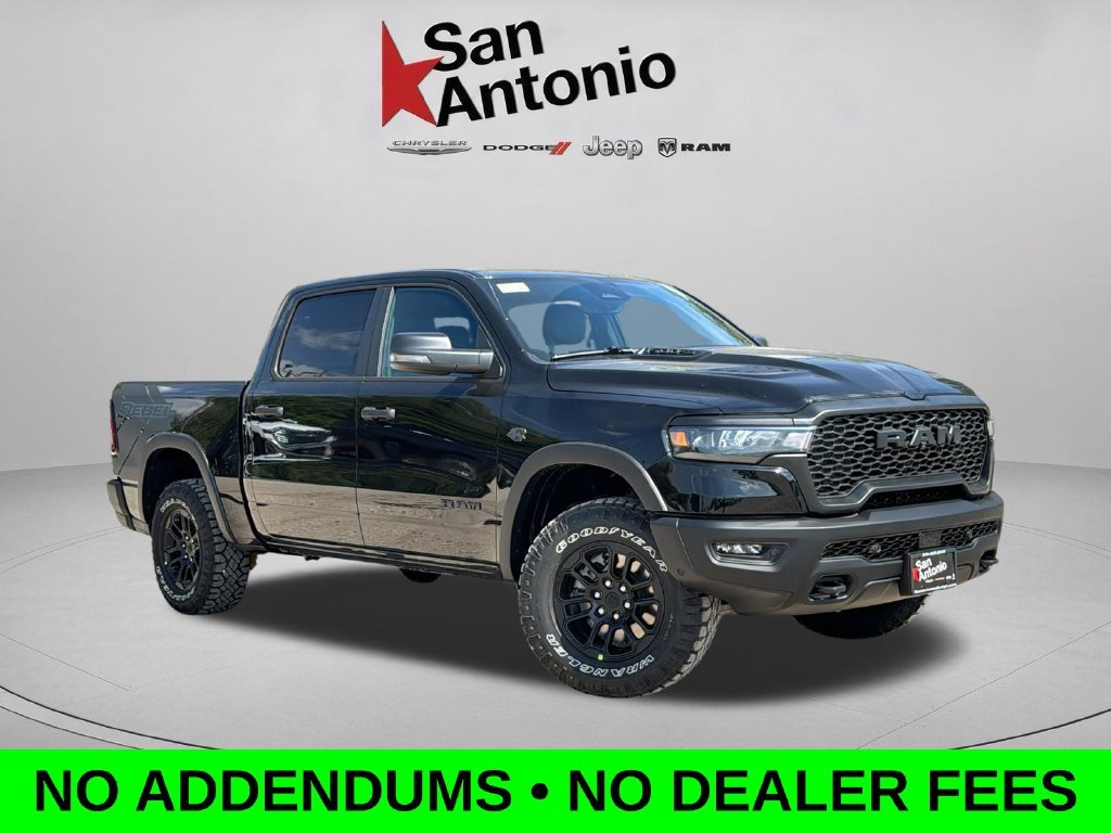New 2027 Diamond Black Crystal Pearl-Coat Exterior Paint RAM Rebel image 1