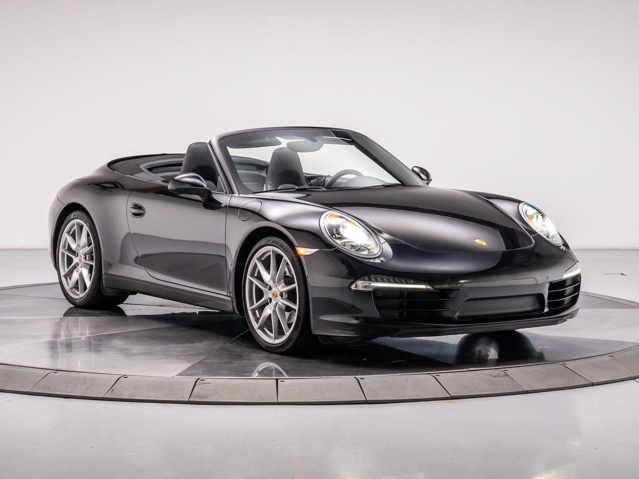Used 2016 JET BLACK METALLIC Porsche Carrera image 7