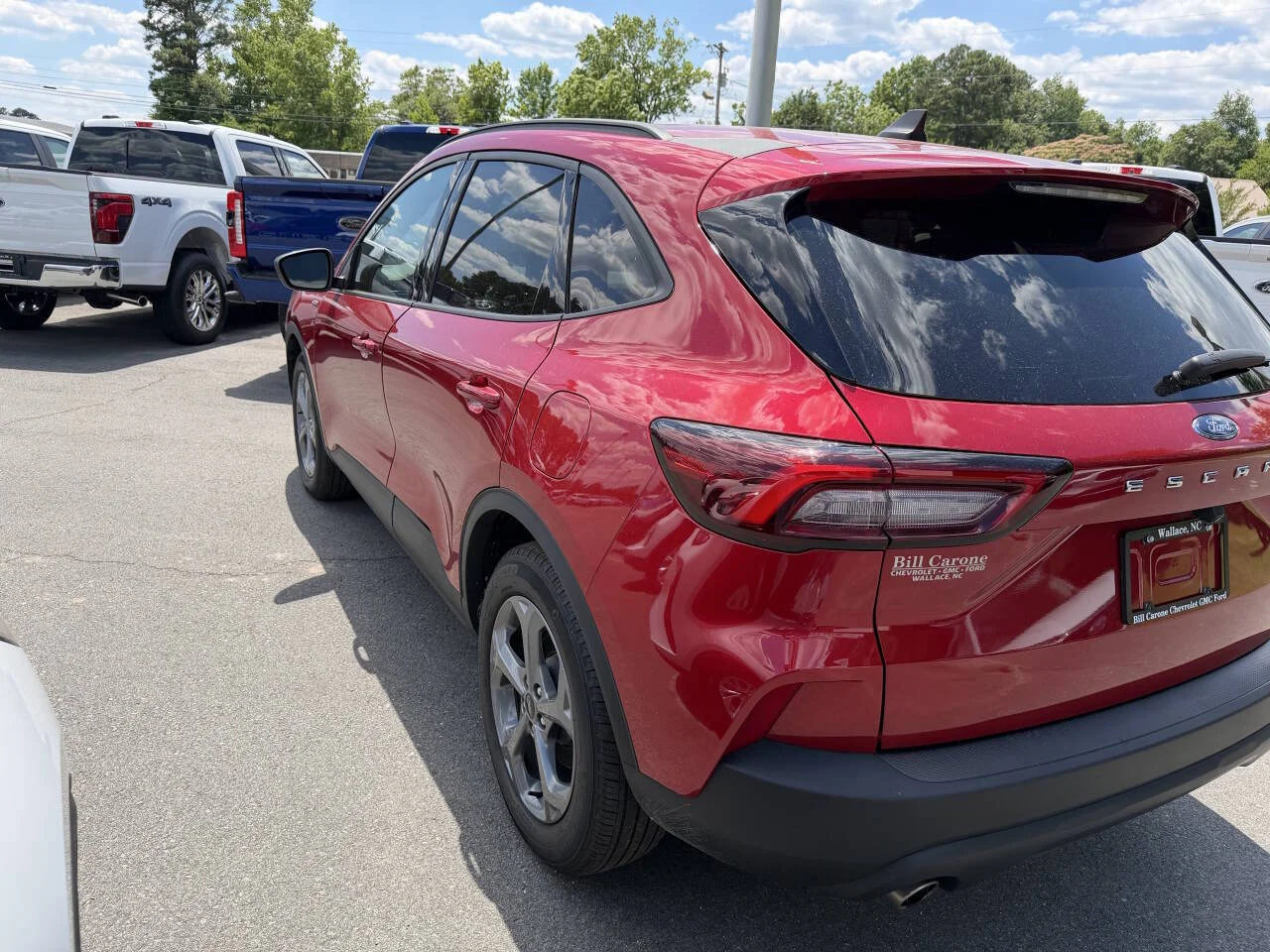 Used 2025 Red Ford ST Line 4dr SUV image 3