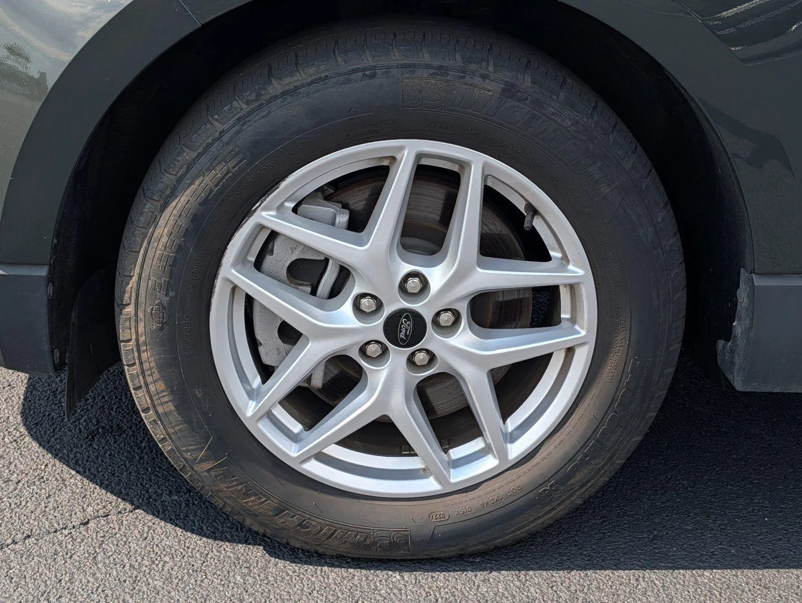 Used 2024 Forged Green Ford SEL image 9