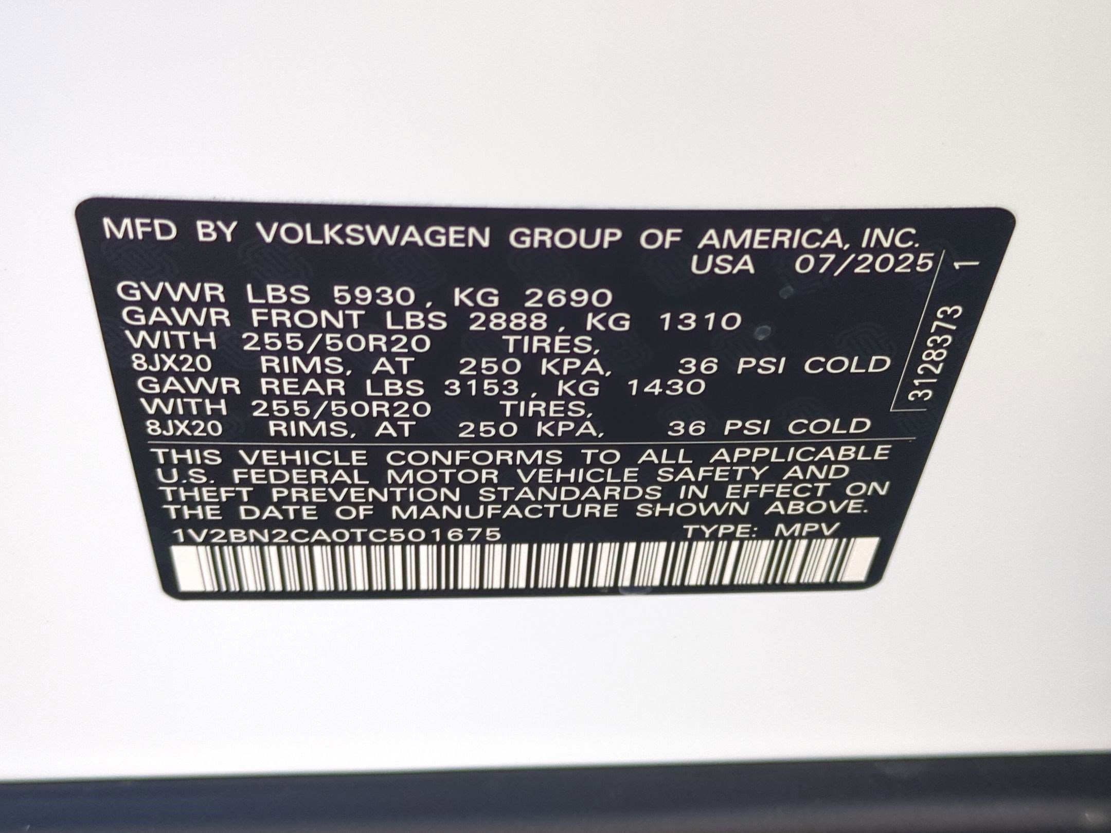 2026 Volkswagen Atlas SEL - Photo 19