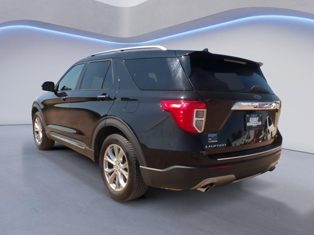 Used 2020 Agate Black Metallic Ford Limited image 7