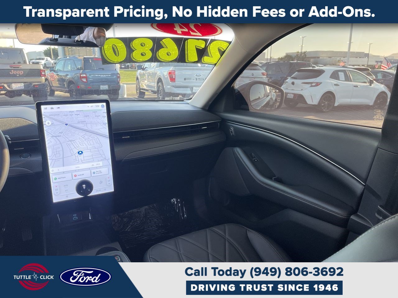 Certified Used 2024 Shadow Black Ford Select image 3