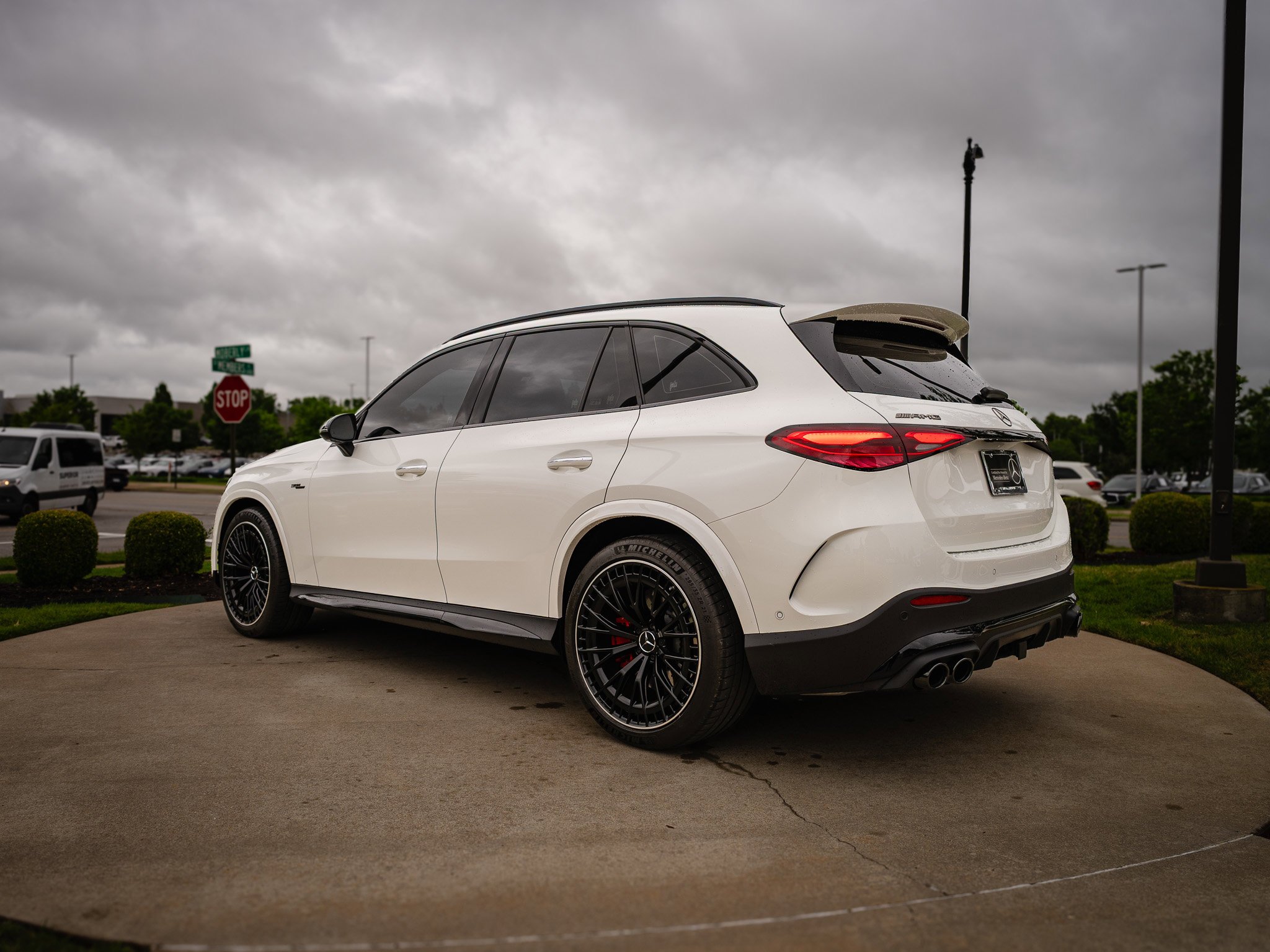 Certified Used 2025 Polar White Mercedes-Benz GLC 43 AMG® image 11