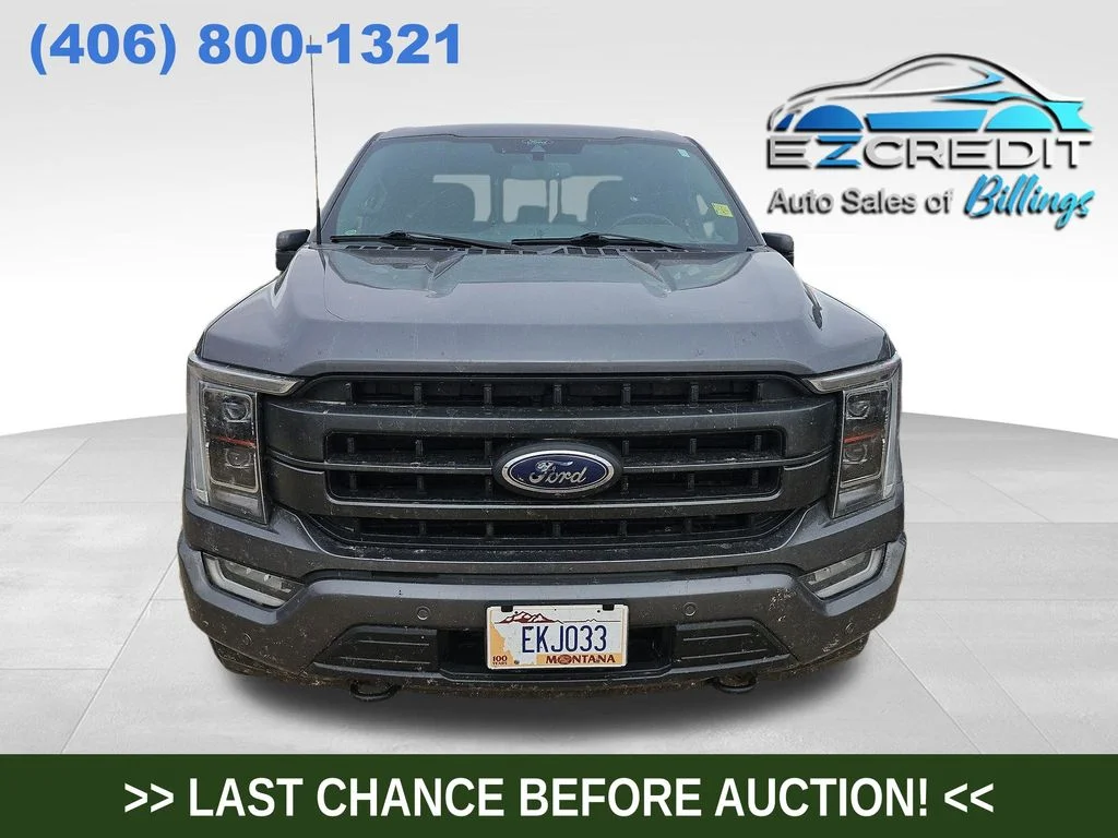 Used 2022 Gray Ford Lariat image 1