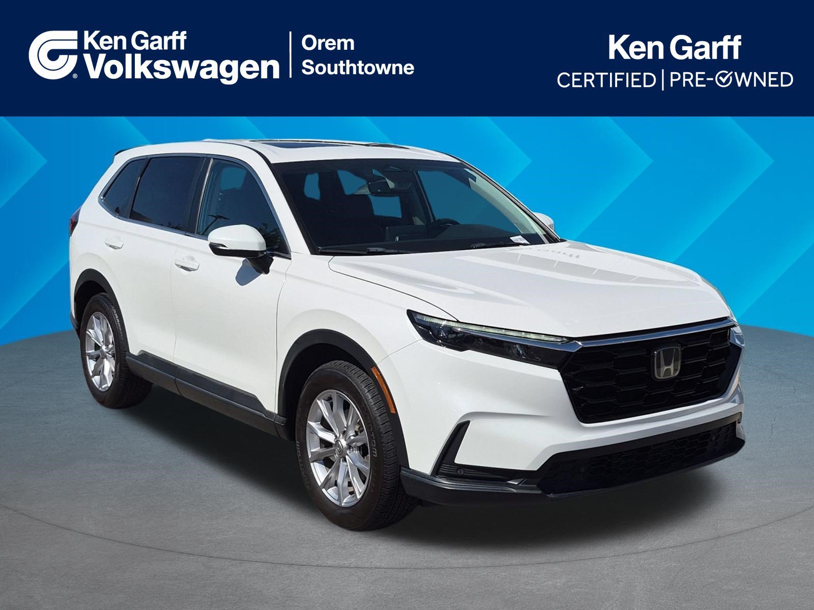 Used 2024 Platinum White Pearl Honda EX-L image 1