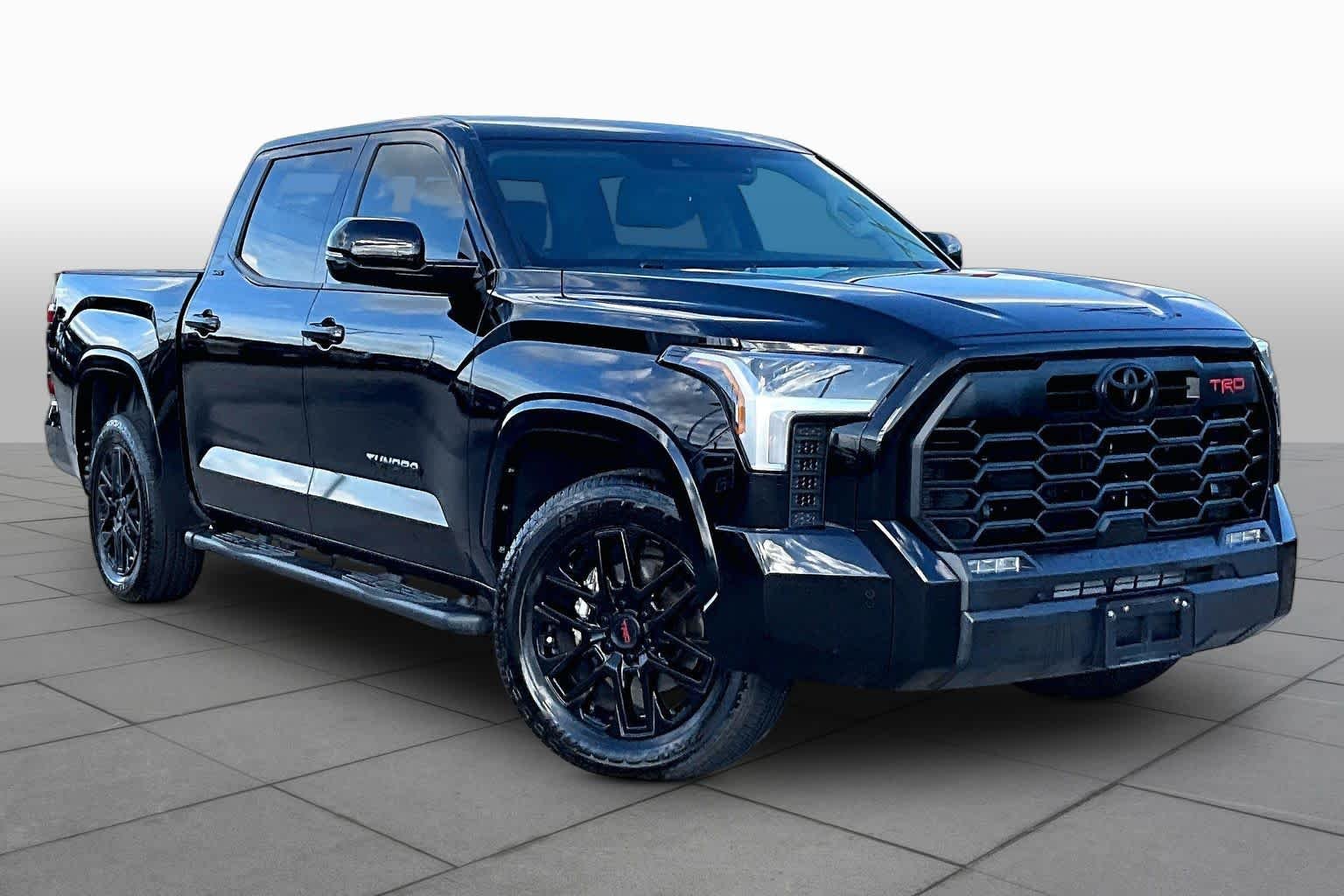 Used 2024 Midnight Black Metallic Toyota SR5 image 3