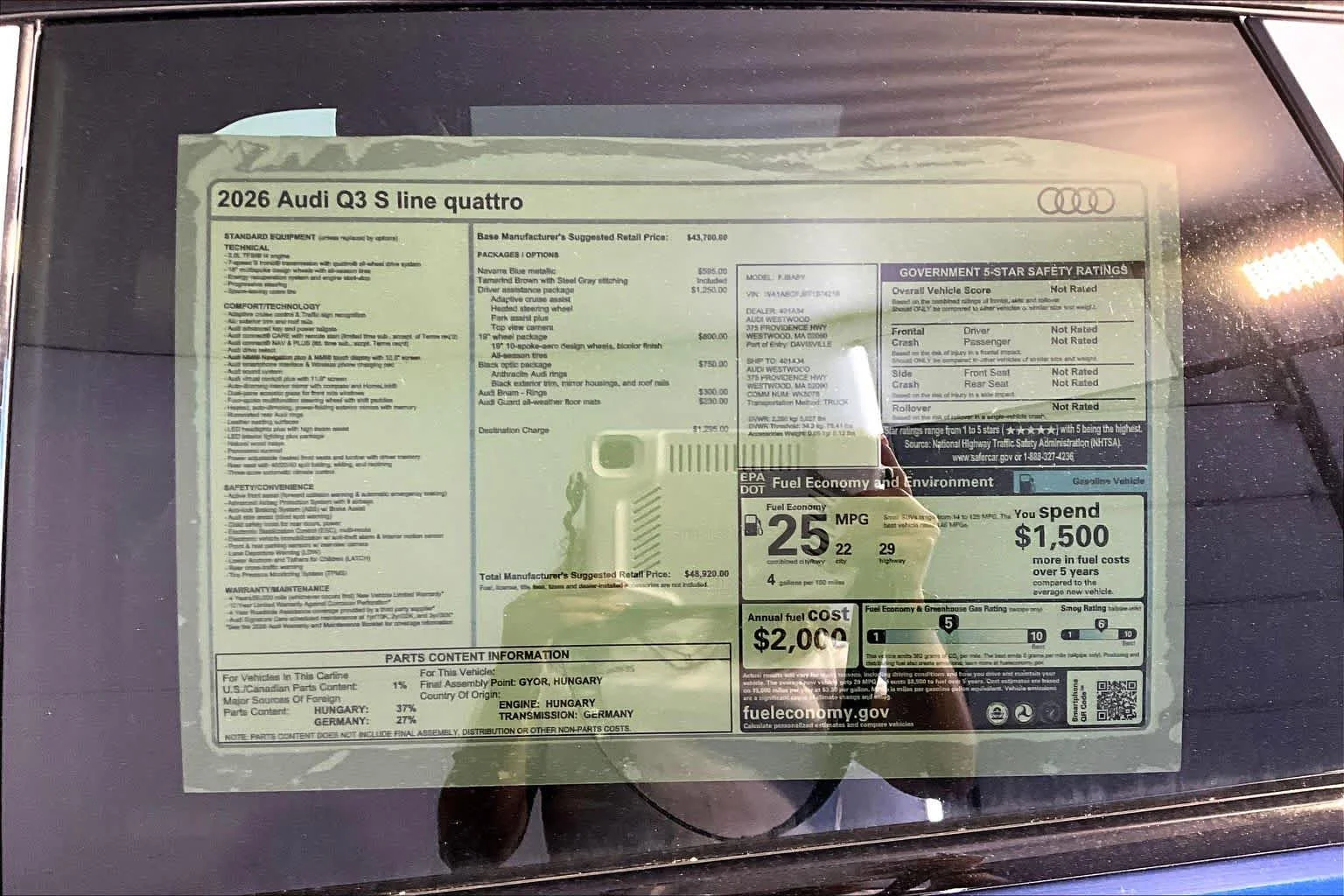 New 2026 Navarra Blue me Audi S line image 19