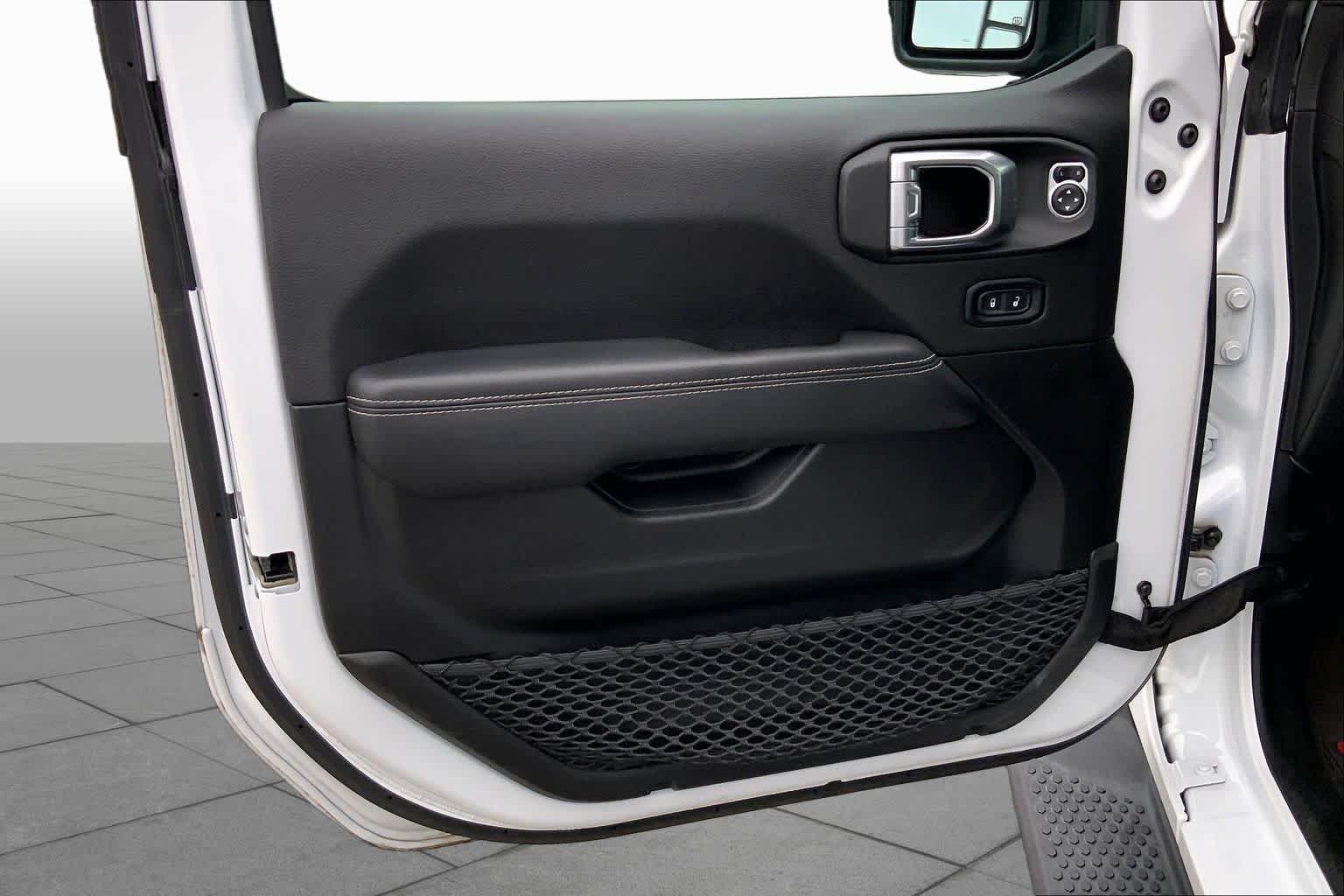 Used 2023 Bright White Clearcoat Jeep Sahara image 18