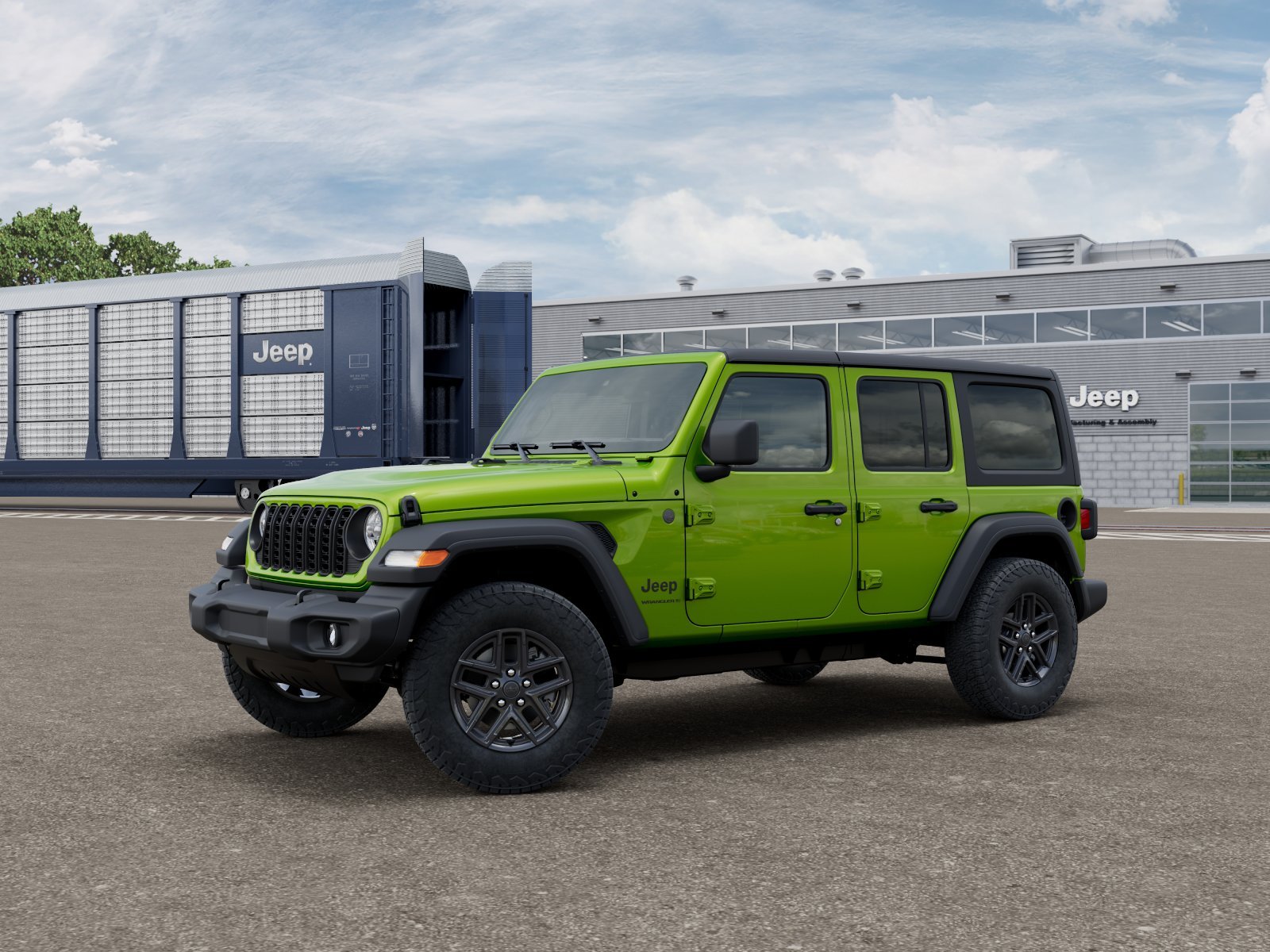 New 2026 Jeep Wrangler Sport S 4D Sport Utility