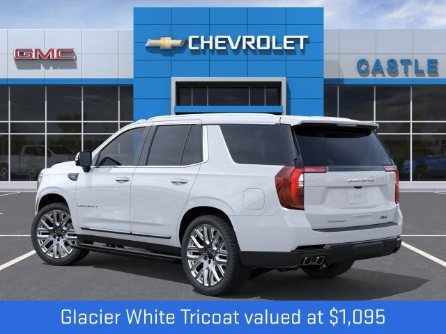 New 2027 Glacier White Tricoat GMC Denali Ultimate image 3