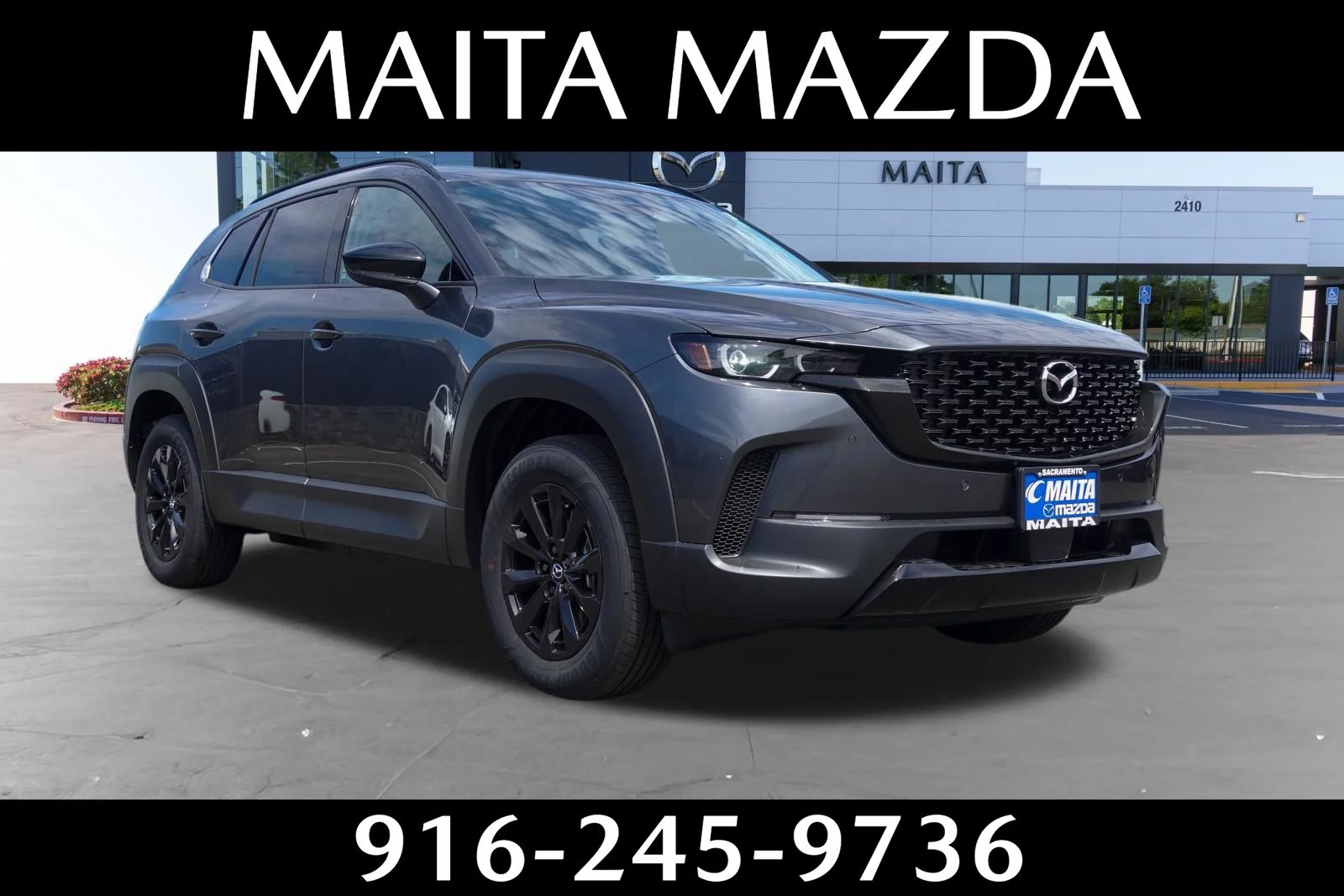 New 2026 Machine Gray Metallic Mazda Premium image 1