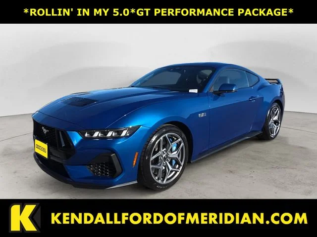 Certified Used 2024 Blue Ford GT Premium image 1