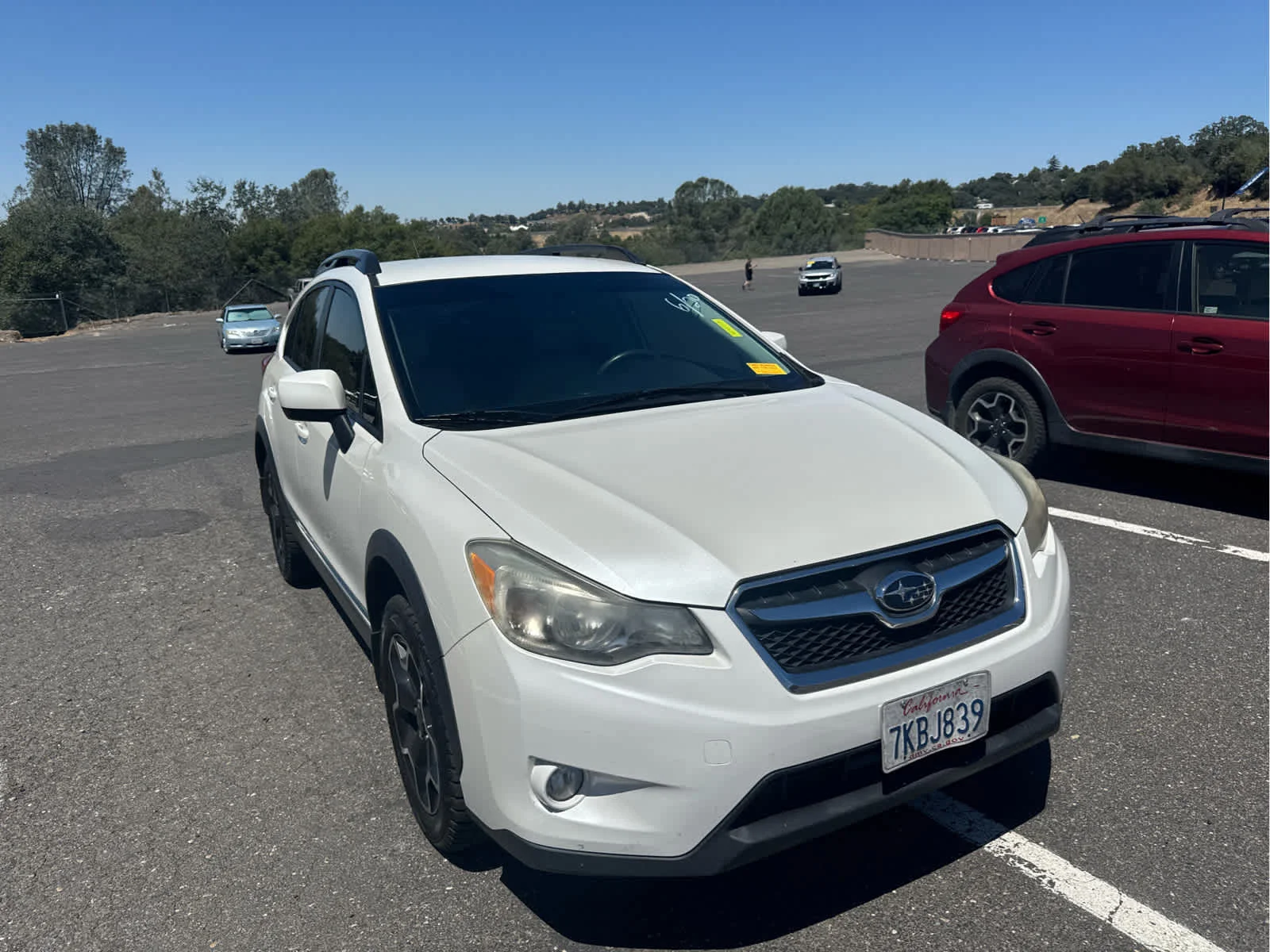 Used 2014 Satin White Pearl Subaru Limited image 3
