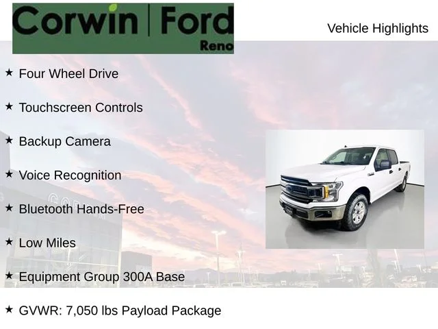 Used 2019 Oxford White Ford XLT image 8