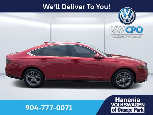 Certified Used 2023 Red Honda EX image 2