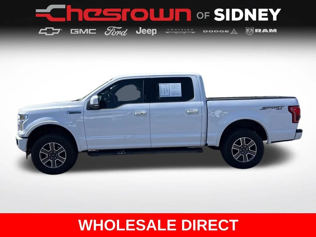 Used 2017 White Ford Lariat image 2