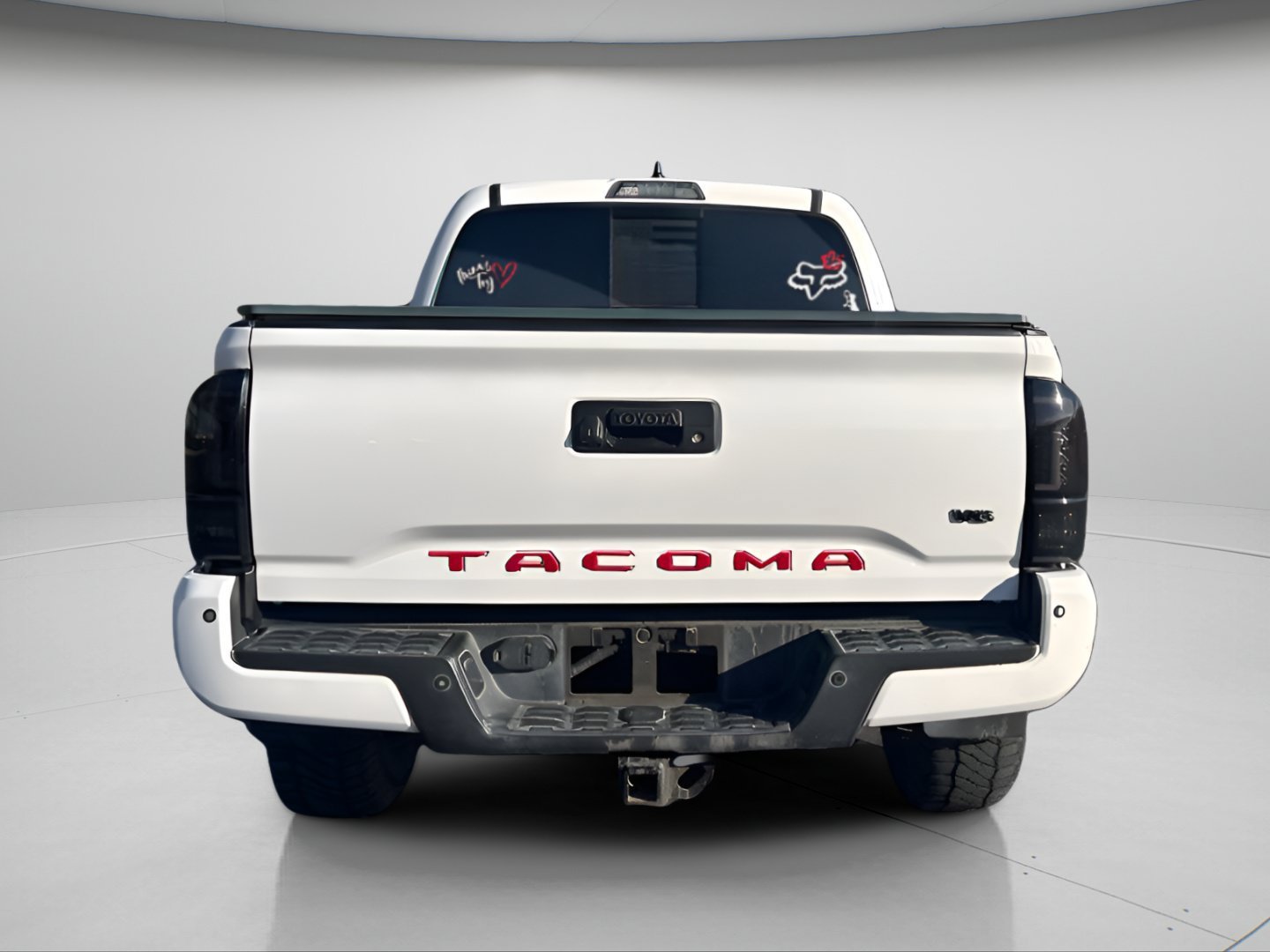 Used 2018 Super White Toyota TRD Sport image 8