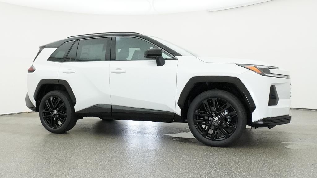 New 2026 Wind Chill Pearl with Midnight Black Metallic roof Toyota XSE image 8
