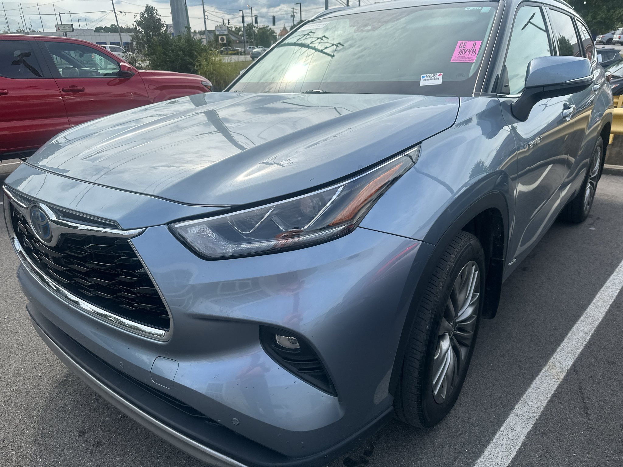 Used 2020 Moon Dust Toyota Hybrid Platinum image 6