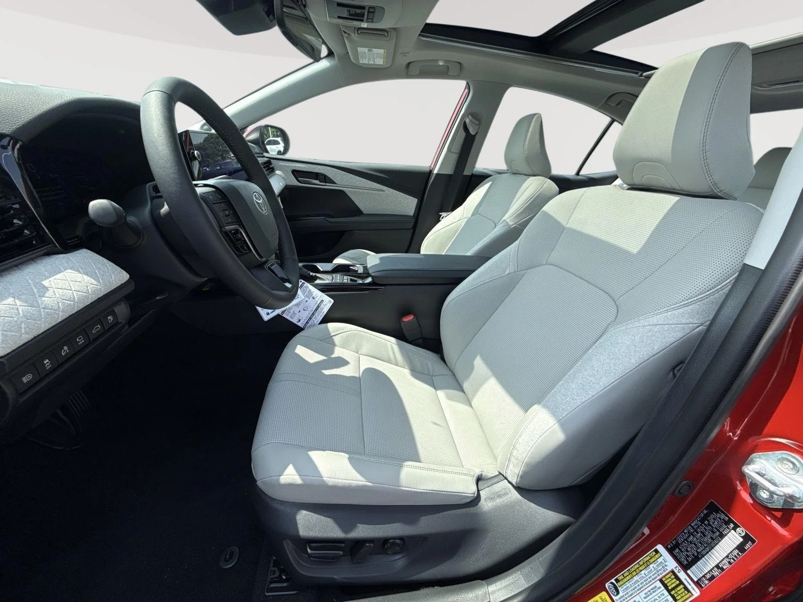 New 2026 Supersonic Red Toyota XLE image 3